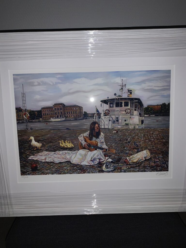 Stockholm/Ankeborg, giclèe, C, Caroline af Ugglas