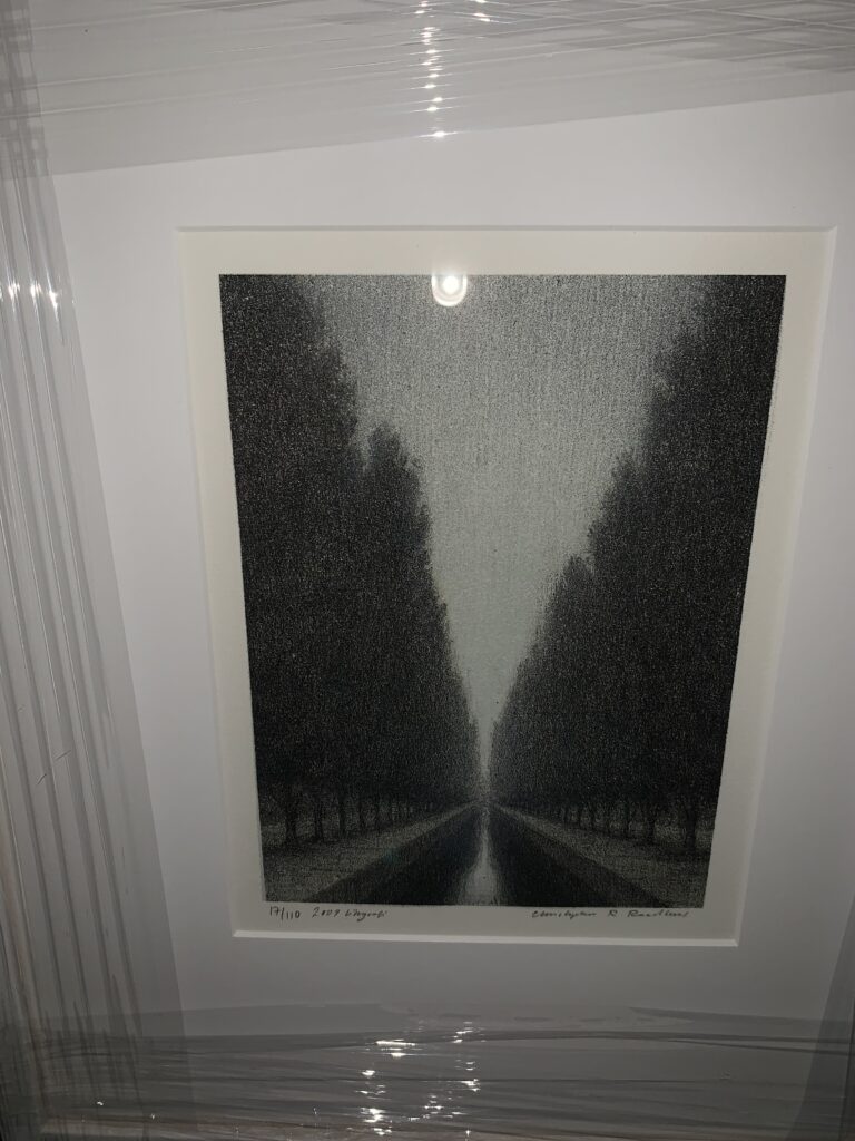 Kanal, litografi, B, Christopher Rådlund